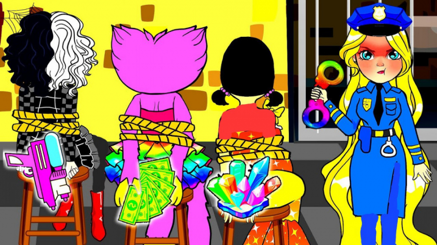 ایده کارتونی بازی مرکب  مجرم ک...