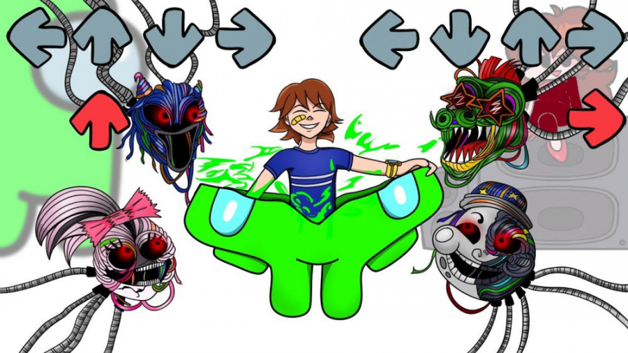 میکس کارتونی امانگ اس  اف ان ا...