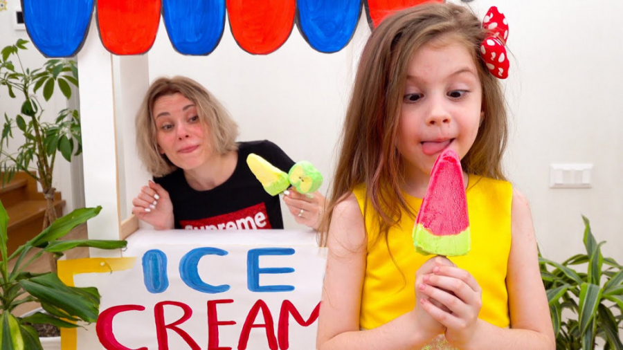 برنامه کودک ایوا ، خوردن بستنی...