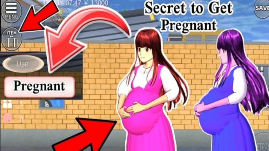 اموزش باردار شدن در ساکورا اسک...