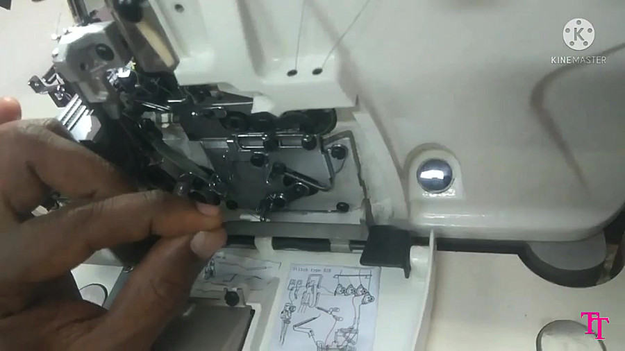 Jack 5 Thread سردوز 5 نخ صنعتی جک Jack 5 Thread Overlock Machine