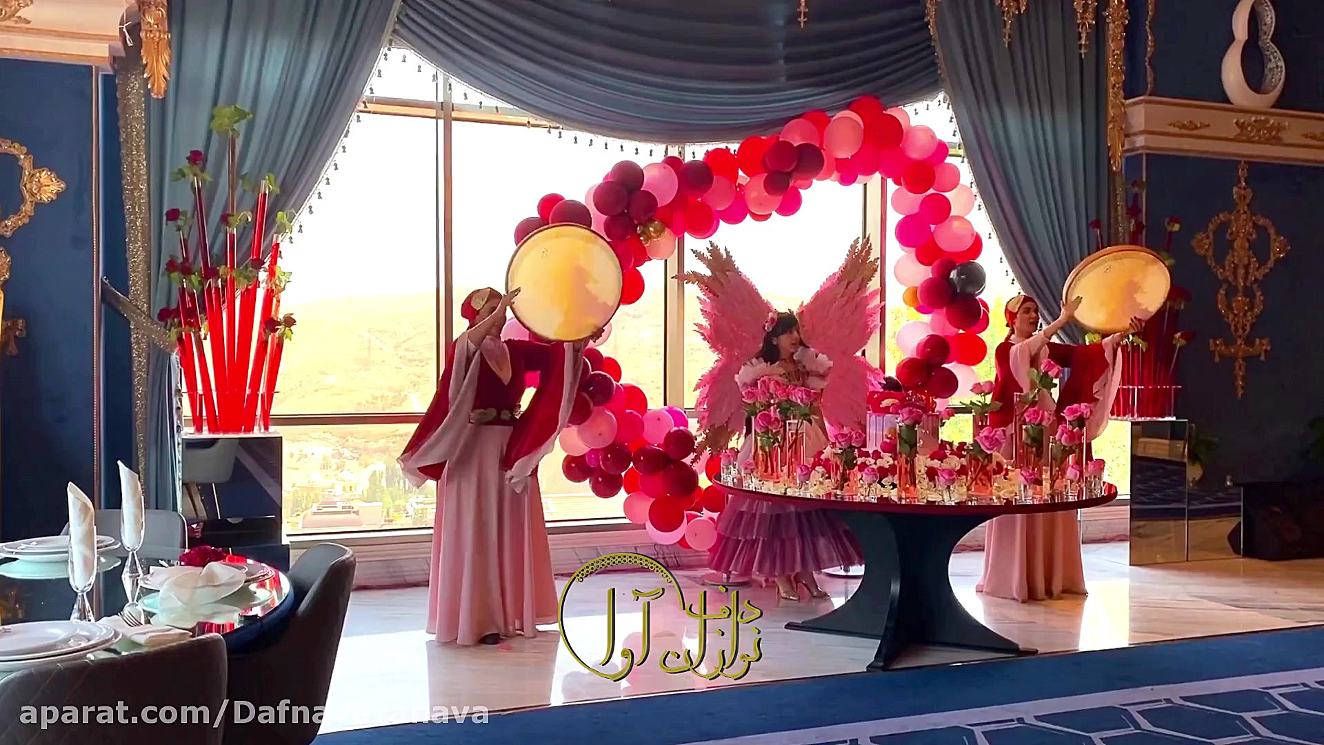 بادکنک آرایی  تولد خاص  تولد ل...