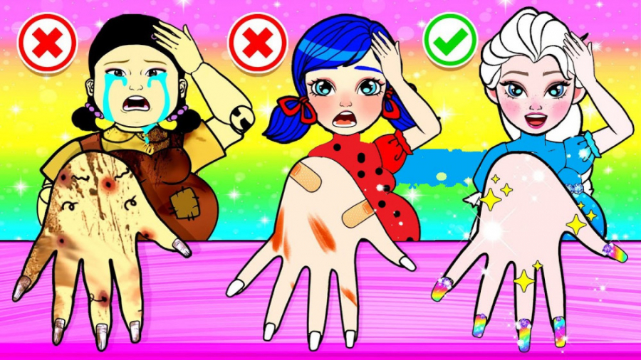 میکس کارتونی لیدی باگ  بازی مر...