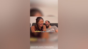 واکنش جالب دختر کره ای به تقلی...