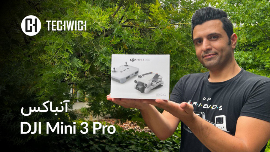 آنباکس جدید ترین پهباد دی جی آ...