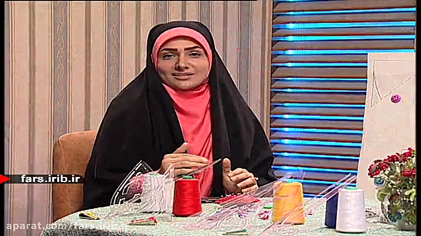 آموزش دوخت &quot; مقنعه حجاب &...