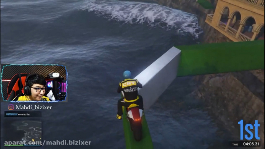 GTA آنلاین (13) | پارکور موتور...