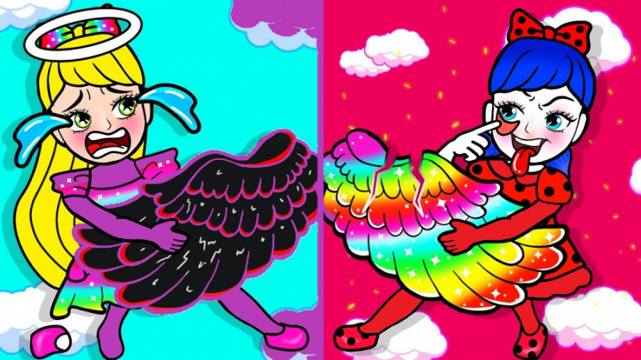 ایده های کارتونی انجل راپنزل...