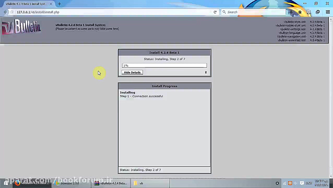 فیلم آموزش نصب ویبولتین 4.2.4...
