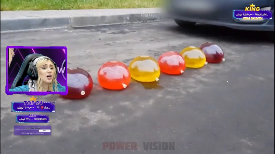 آزمایش های جالب با ملینا بلیک