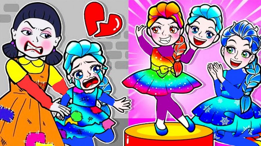 ایده کارتونی پرنسسی  لباس عروس...