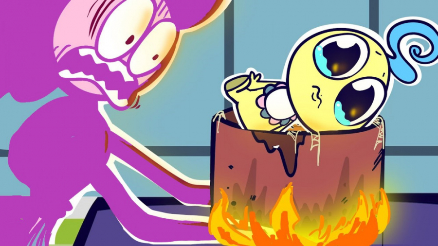 کارتون کمدی مامی لنگ دراز 19...