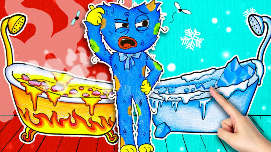 ایده کارتونی هاگی واگی  وان گر...