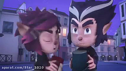 کارتون گروه شب نقاب تبادل قدرت...