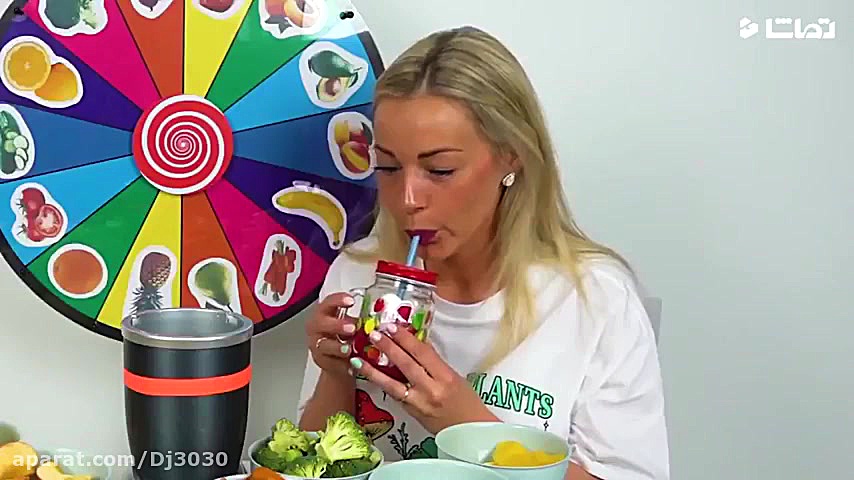 گبی و الکس : چالش میوه و سبزیج...