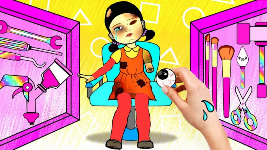 ایده کارتونی   باز سازی عروسک...