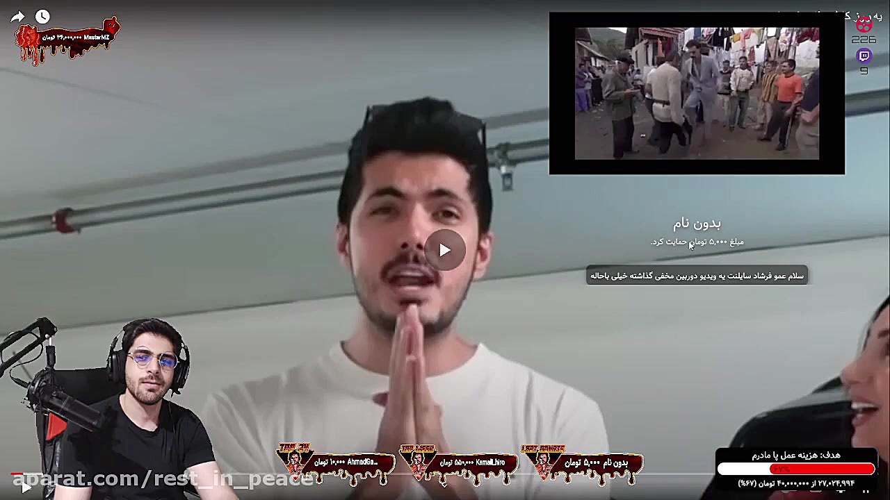 چالش یک روز با غذاهای خیابونی...