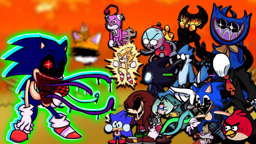 سونیک اکس  اسلندرمن  انگری برد...