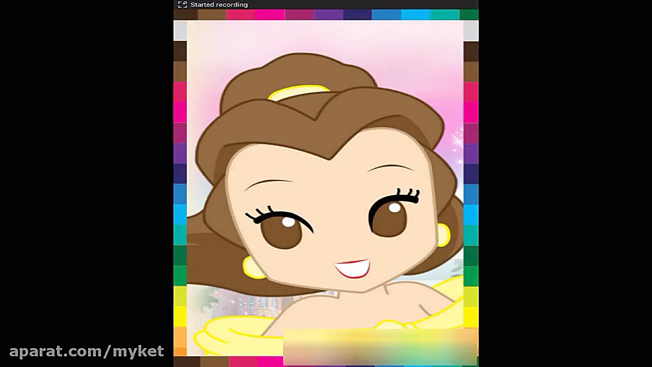 Princess Coloring Book Girls