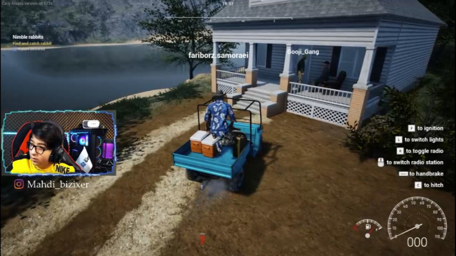 زندگی روستایی آنلاین (14) گردش...