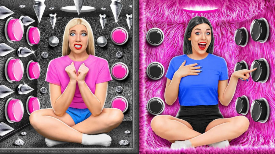 چالش خنده دار جعبه جادویی ۱۰۰۰...