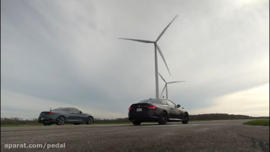 درگ اینفینیتی Q60 با بی ام و M...