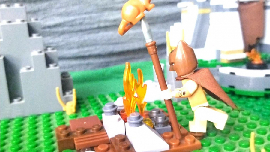 استاپ موشن لگو : بتمن غارنشین