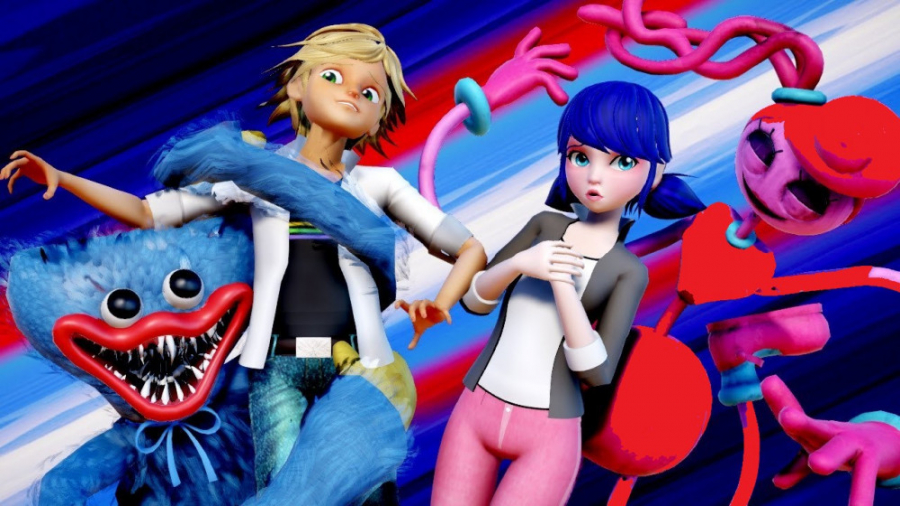 مرینت بعلاوه مامی لنگ دراز &ra...