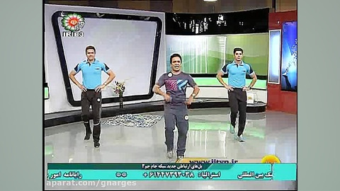 آموزش ایروبیک  حبیب الله حامدی...