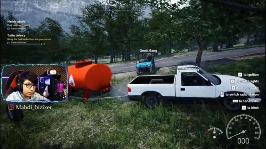 زندگی روستایی آنلاین (16) مامو...