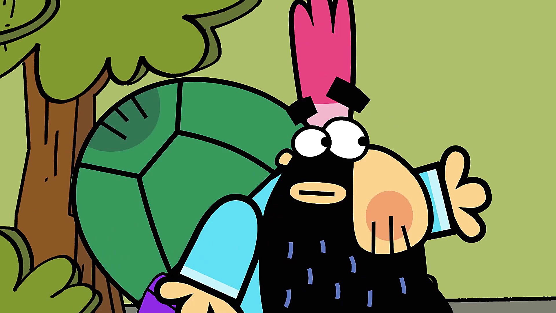 دیرین دیرین  خرگوش و لاک&zwnj;...