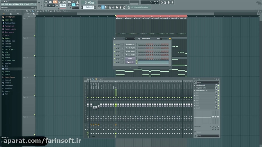 دانلود آموزش کامل استفاده از FL Studio 12...