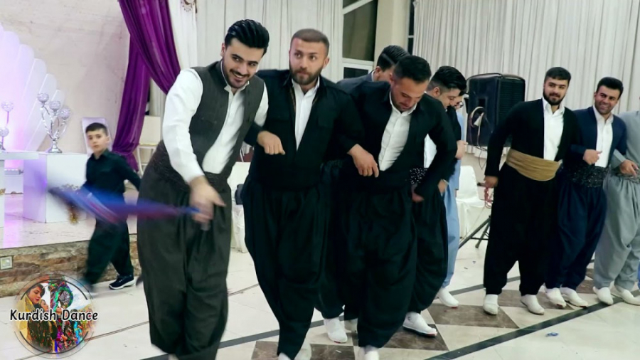 فیلم رقص کوردی در عروسی رقص جد...