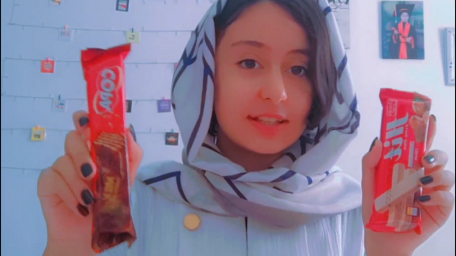 چالش ترند تیک تاک آسمر خوردن خ...