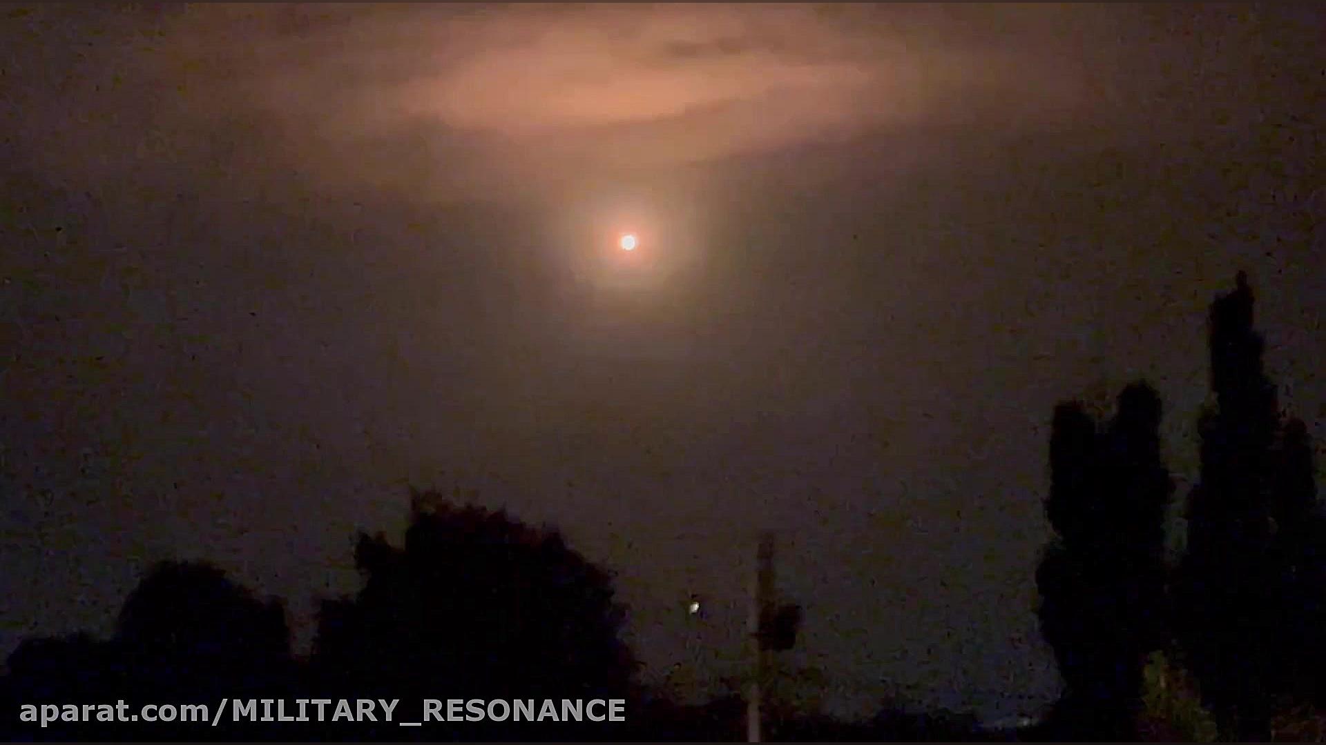 لحظه اصابت و سرنگونی جت ضربتی...