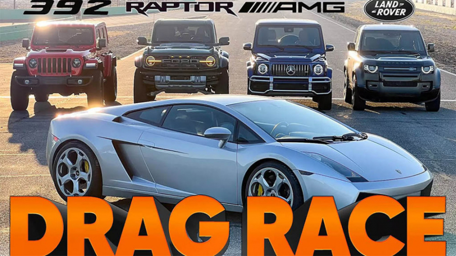 نبرد سلاطین آفرود با لامبورگین...