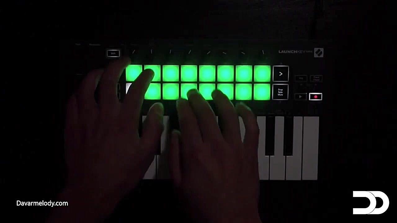 تست میدی کنترلر نویشن Novation...