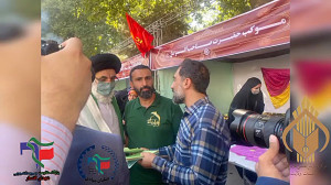 اطعام غدیر در مصلی کرج
