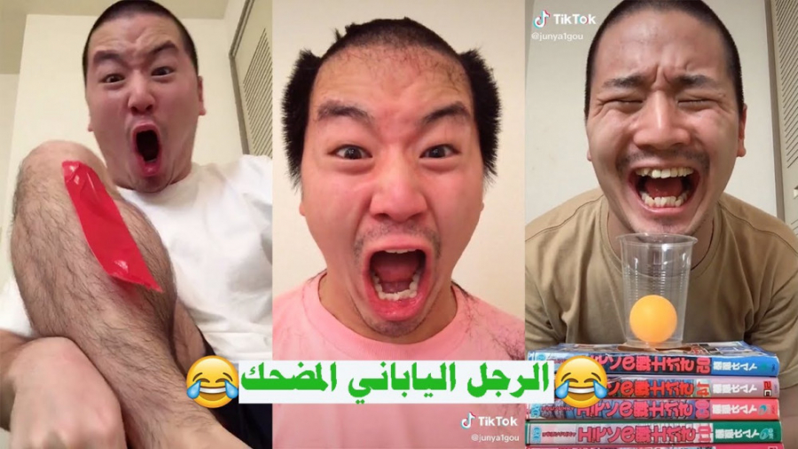 کلیپ های خنده دار مرد ژاپنی در...