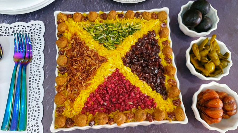 آموزش گردو پلو نازگل ( پلوی مج...