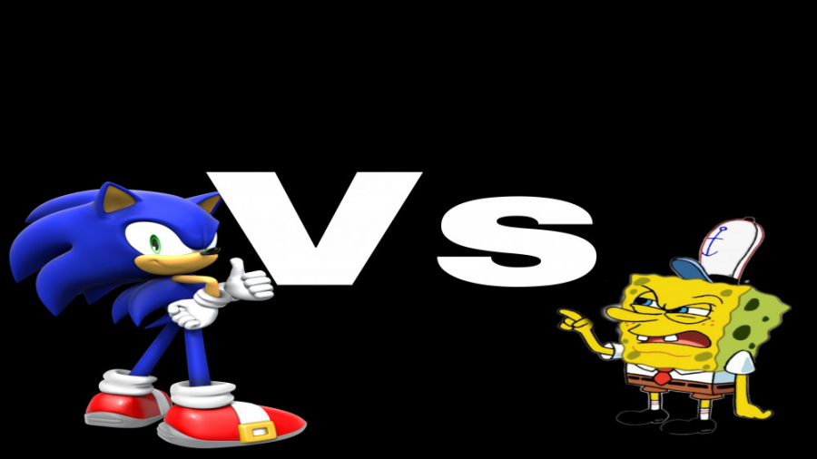 جنگ باب اسفنجی و سونیک خارپشت