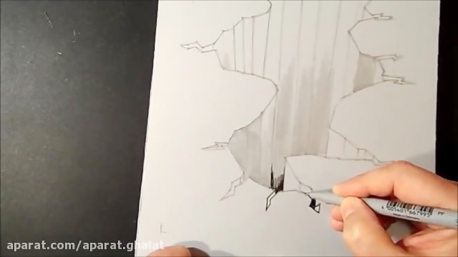 نقاشی سه بعدی!