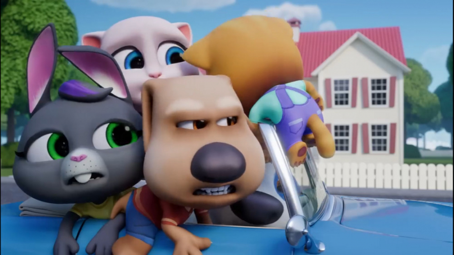 انیمیشن تام سخنگو | ماشین جدید...