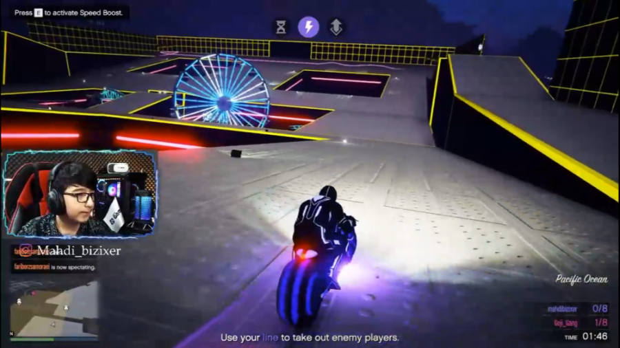 GTA آنلاین (22) | خط مرگ موتور...