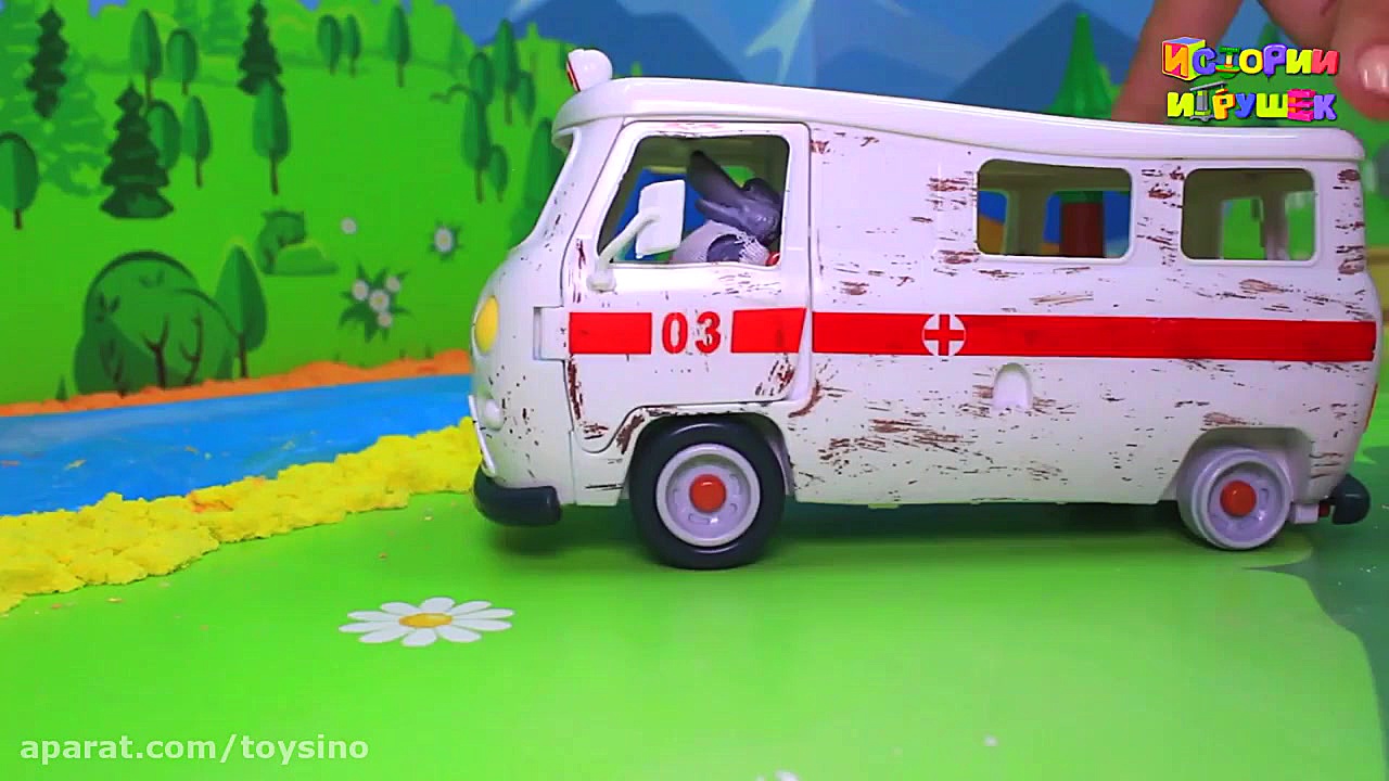 اسباب کشی با آمبولانس| عروسک ر...