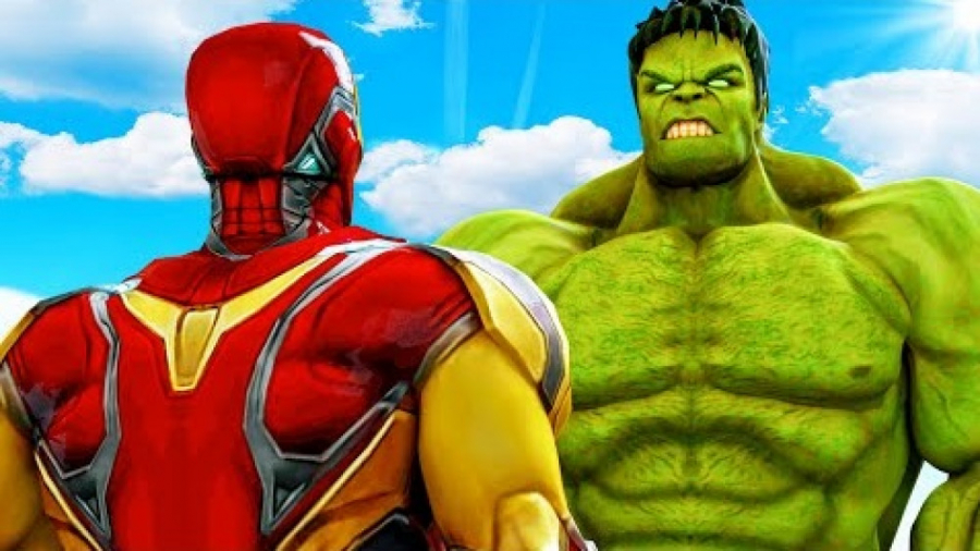 ابرقهرمانان | هالک بزرگ در مقا...