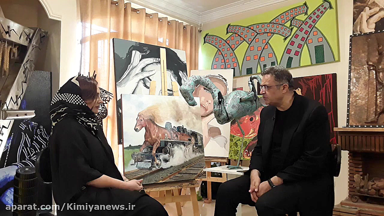 کافه خبر وگپ وگفت با ملینا قائ...