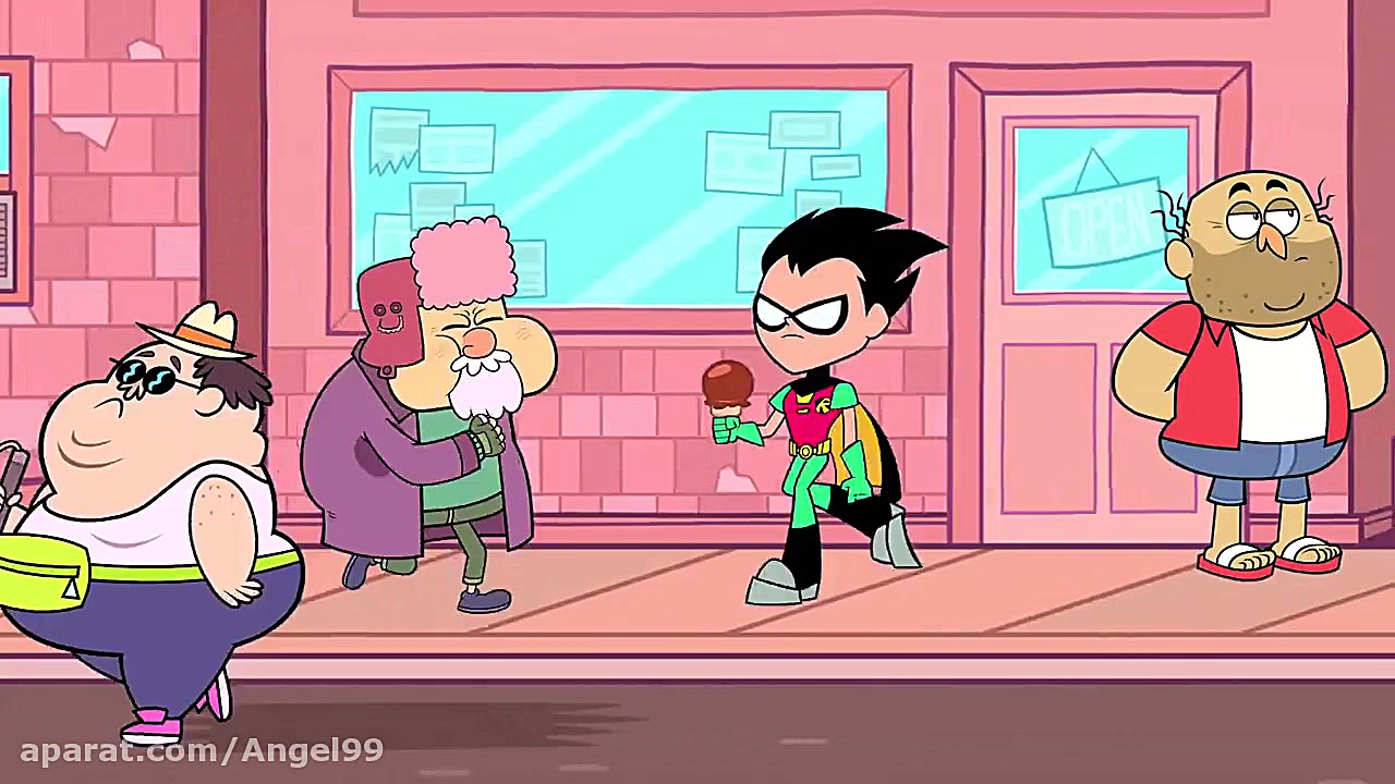 انیمیشن تایتان های نوجوان به پ...