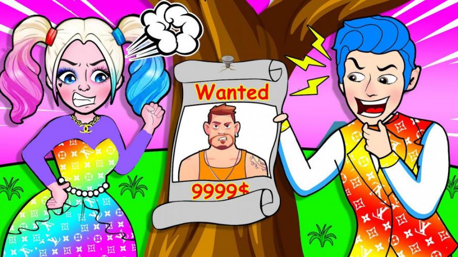 انیمیشن عروسک های کاغذی ، هارل...