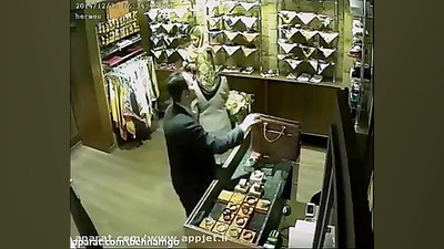ایران.دزدی از مغازه دختر جوان....